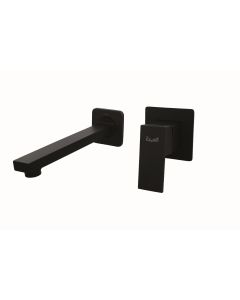 Μπαταρία Νιπτήρος Εντοιχισμού Αναμεικτική Μαύρη Ματ Ravelli Black Matt 20051B