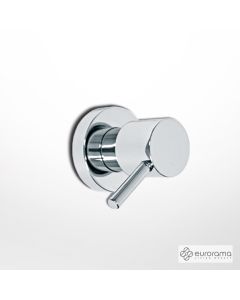 Εκτροπέας 3 εξόδων για εντοιχισμένο σύστημα ντουζιέρας, Eurorama Klint, Tonda, Slot Chrome R4751-100