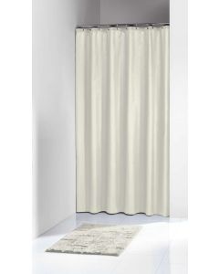 Opaque 180x200 ecru κουρτίνα μπάνιου πλαστική Sealskin Elemental  202501365
