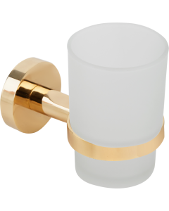 Ποτηροθήκη Γυαλί Χρυσό Bronze Art Inox304 2030-20