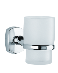 Ποτηροθήκη Γυαλί Χρώμιο Bronze Art Eco 20H8-10