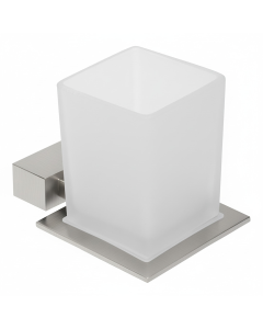 Ποτηροθήκη Γυαλί Ματ Inox Bronze Art Shelfy 20V1-11