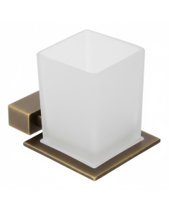 Ποτηροθήκη Γυαλί Αντικέ Bronze Art Shelfy 20V1-41