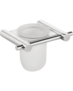 Ποτηροθήκη Γυαλί Χρώμιο Bronze Art Inox 316 20Z1-10