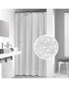Perle 180x200 transparent κουρτίνα μπάνιου πλαστική Sealskin  210881300