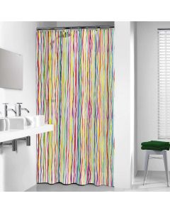 Rigato 180x200 multi κουρτίνα μπάνιου πλαστική Sealskin  212181302
