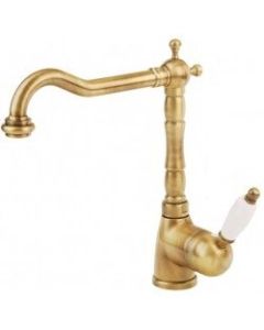 Μπαταρία Νιπτήρα Ρετρό Υψηλή Bronze Gaboli Fratelli Parentesi 2150B