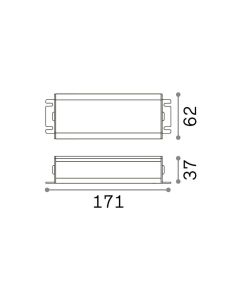 ARCA EGO DRIVER ON-OFF 075W 48Vdc Ideal Lux 223155