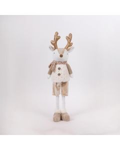 ΑΝΤΡΑΣ ΤΑΡΑΝΔΟΣ, ΜΕ ΣΑΜΠΑΝΙ  ΡΟΥΧΑ, 47cm Eurolamp 600-46648