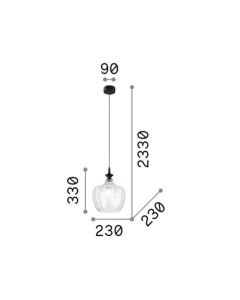 LORD SP1 AMBRA Ideal Lux 263656