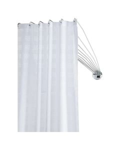 Umbrella chrome με 12 ακτίνες βραχίονας μπάνιου γωνιακός Sealskin 272226304