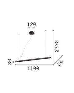 V-LINE SP BIANCO Ideal Lux 275369