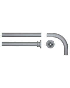 90x90 Ø 28 mm mat aluminum βραχίονας μπάνιου γωνιακός Sealskin  276666205