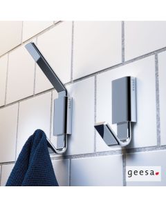 Άγκιστρο μπάνιου μονό AIM Geesa Chrome 8413