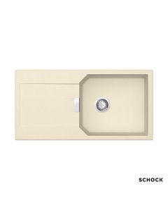 Νεροχύτης Κουζίνας Γρανίτη Manhattan 100x51 Schock Cristalite Vanilla Granite  30100-1321