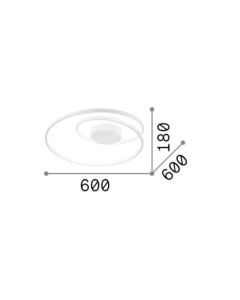OZ PL DALI OTTONE 3000K Ideal Lux 304533