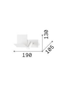 KOMODO-2 AP BIANCO Ideal Lux 306810