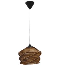 OSAKA -C- 1L BROWN ΚΡΕΜΑΣΤΟ ΦΩΤΙΣΤΙΚΟ ARTIFICIAL BAMBOO Heronia 31-1275