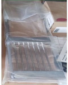 Επιτοιχη σαπουνοθήκη-σπογγοθήκη με κρυστάλλινη εταζέρα 31060C-100