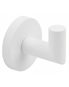 Άγκιστρο Μονό Λευκό Bronze Art Loft-500 3150-AA