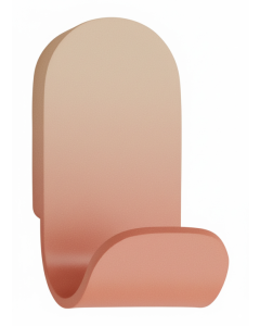 Άγκιστρο Μονό Rose Sand Bronze Art Nexus 31NE-R2