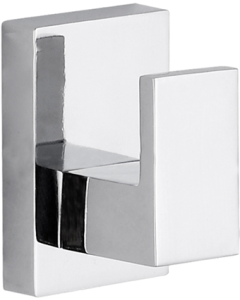 Άγκιστρο Μονό Χρώμιο Bronze Art Lugano 31X6-10