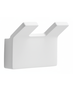 Άγκιστρο Διπλό Λευκό Bronze Art Shelfy 32FY-AA