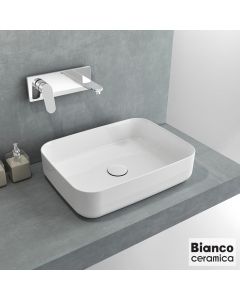 Νιπτήρας Πορσελάνης 50x36 Bianco Ceramica White 34050-300