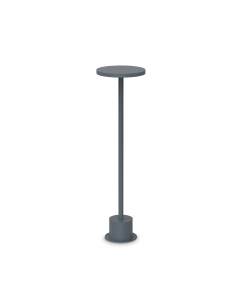 Φωτιστικό Δαπέδου TOFFEE PT D160 H050 Ανθρακί Ideal Lux 347837