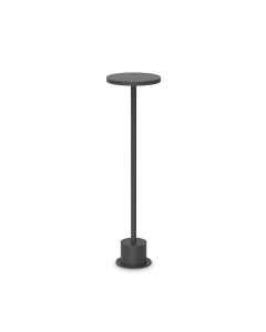 Φωτιστικό Δαπέδου TOFFEE PT D160 H050 Μαύρο Ideal Lux 347851