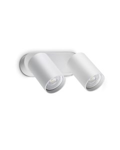 Απλίκα DYNAMITE AP2 ROUND Λευκό Ideal Lux 367378