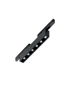 Γραμμικό Σύστημα Φωτισμού DEVA ACCENT 05W 4000K Μαύρο Ideal Lux 369907