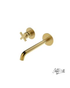 ΜΠΑΤΑΡΙΑ ΝΙΠΤ.ΤΟΙΧΟΥ ELLE CROSS LA TORRE BRUSHED GOLD 38032-201