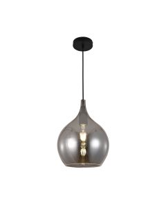 InLight Κρεμαστό φωτιστικό από φιμέ γυαλί 1XE27 D:26cm 4040-Fime