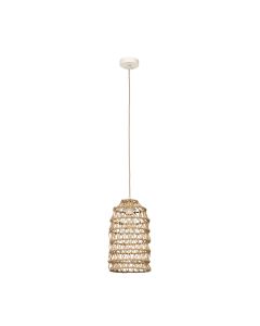 InLight Κρεμαστό Φωτιστικό από σχοινί 1xE27 D:20cm 4048-C