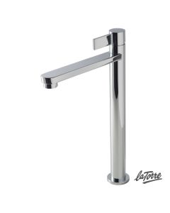 Μπαταρία Νιπτήρα Υψηλή με Βαλβίδα Clic-Clac Tayatop La Torre Chrome 41501-100