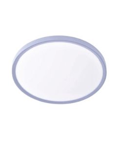 Πλαφονιέρα οροφής LED 60W 3CCT by switch on base σε ασημί απόχρωση D:75x2,5cm 42036-AA-Silver