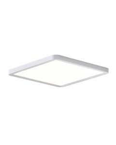 InLight Πλαφονιέρα οροφής LED 40W 3CCT by switch on base από λευκό μέταλλο  D:50cm 42045-White