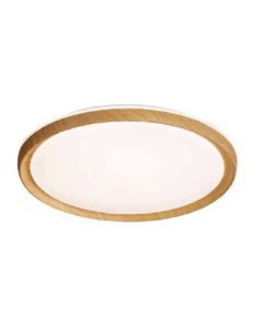 InLight Πλαφονιέρα οροφής από φυσικό ξύλο, 36W 4CCT αλουμίνιο 42052-A