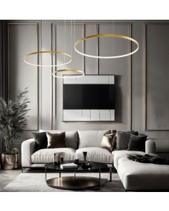 Κρεμαστό Φωτιστικό Χρυσό Maximos Viokef 4301101