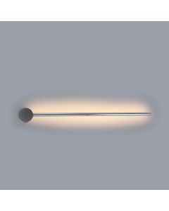 InLight Επίτοιχο Φωτιστικό LED Χρώμιο 7W – Γραμμικό Backlight 3000K 43015-Chrome