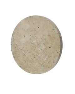 InLight Επιτοίχιο φωτιστικό γκρι από travertine marble LED 3.5W D:16cm 43068-B