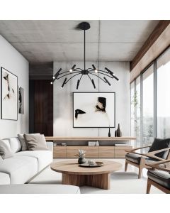 Κρεμαστό Φωτιστικό Μαύρο Secret Viokef 4309000