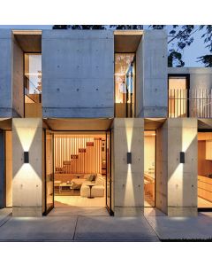 Φωτιστικό Τοίχου Aνθρακί Azores Viokef 4310001