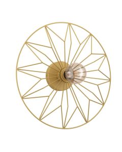 Φωτιστικό Πλαφονιέρα Οροφής 42,5cm 1xE27 Χρυσό Eglo Castanuelo 43443