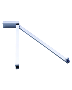 Περιστροφική Πετσετοθήκη Χρώμιο Bronze Art Quattro 45X4-10