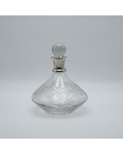 ΚΑΡΑΦΑ ΓΥΑΛΙΝΗ-ΜΕΤΑΛΛΙΚΗ ΑΣΗΜΙ 22x26cm Eurolamp 819-01276