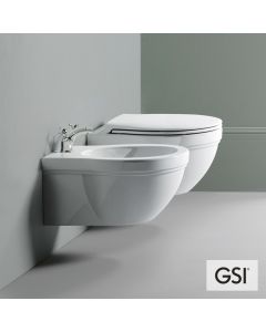 Λεκάνη Κρεμαστή CLASSIC/55 με κάλυμμα Soft Close MS87C White, GSI White  871200C-300
