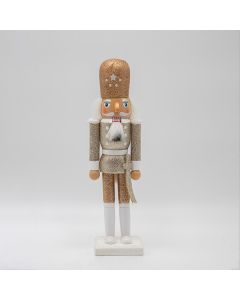 ΚΑΡΥΟΘΡΑΥΣΤΗΣ, ΑΣΗΜΙ ΛΕΥΚΟΣ, ΜΕ ΣΠΑΘΙ, 8.3x30.7cm Eurolamp 600-48154