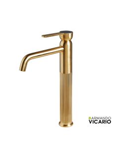 ΜΠΑΤ.ΝΙΠΤ. ΥΨΗΛΗ ΜΕ ΒΑΛΒ.CLIC-CLAC LUMIERE VICARIO BRUSHED GOLD 516041-201